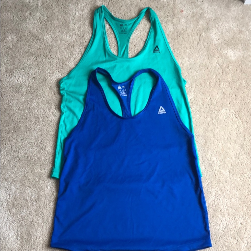 REEBOK speed wick workout tanks, Sz M